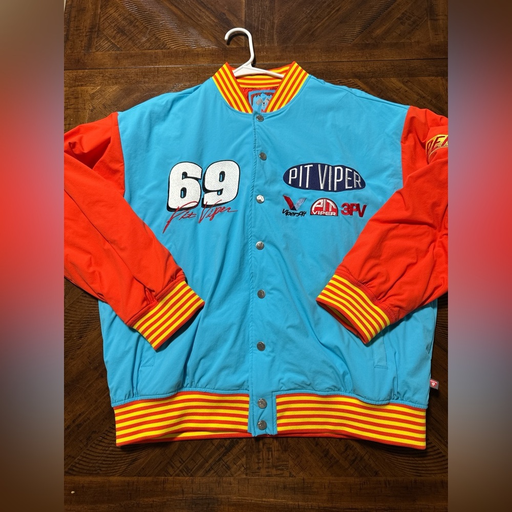 Pit Viper Teal and Orange Jacket